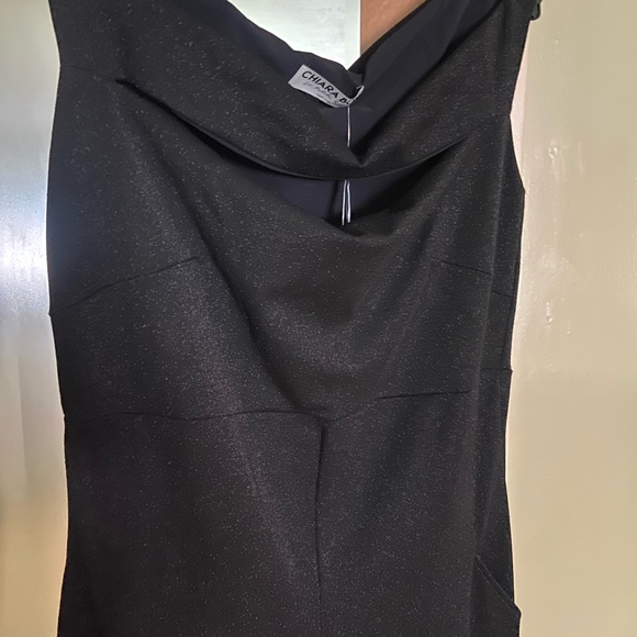 Chiara Boni Rebecca sugar lurex black jumpsuit size 16 NWT and size 14 avlbl - Picture 7 of 10